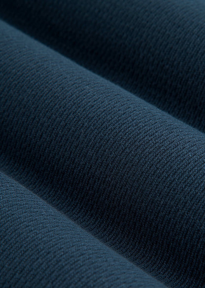American Tall Men Double Honeycomb Thermal Crewneck for Tall Men in True Navy