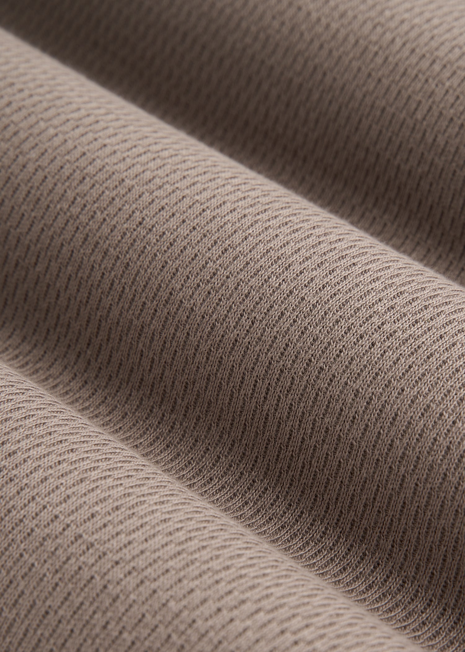 American Tall Men Double Honeycomb Thermal Long-Sleeve Henley Shirt for Tall Men in Dark Sand
