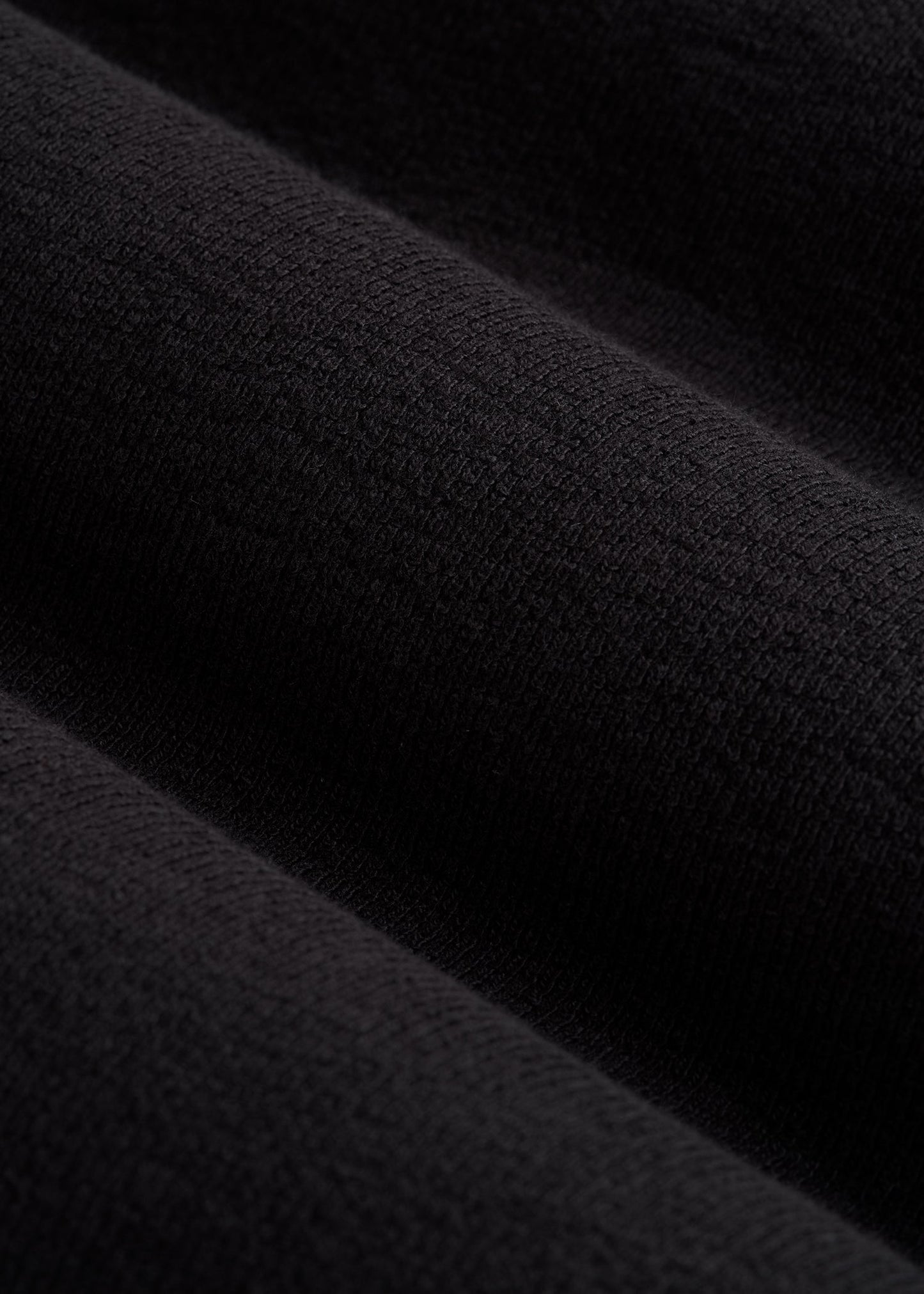 American Tall Men Terry Cotton Polo Cardigan for Tall Men in Black