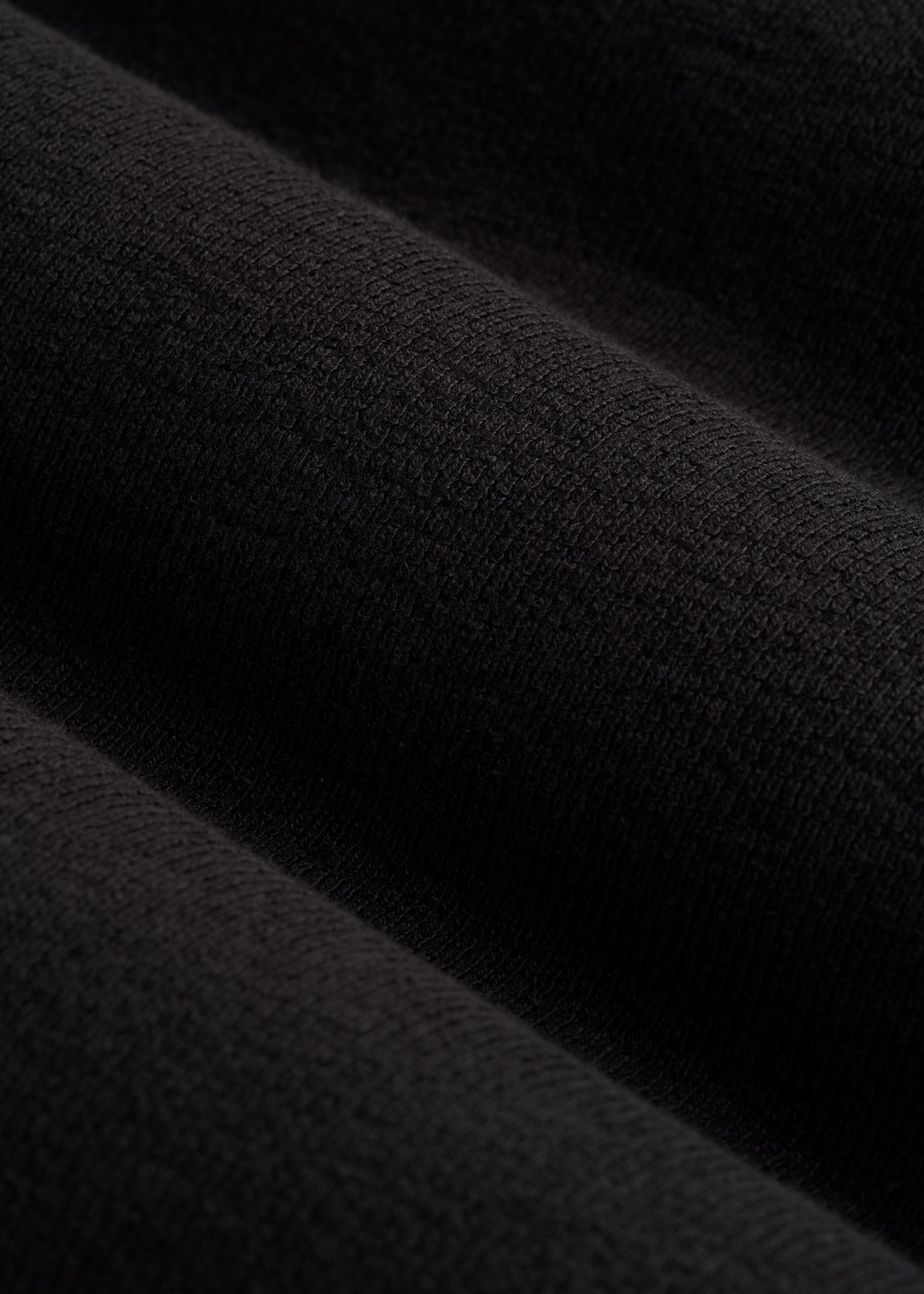 American Tall Men Terry Cotton Polo Cardigan for Tall Men in Black