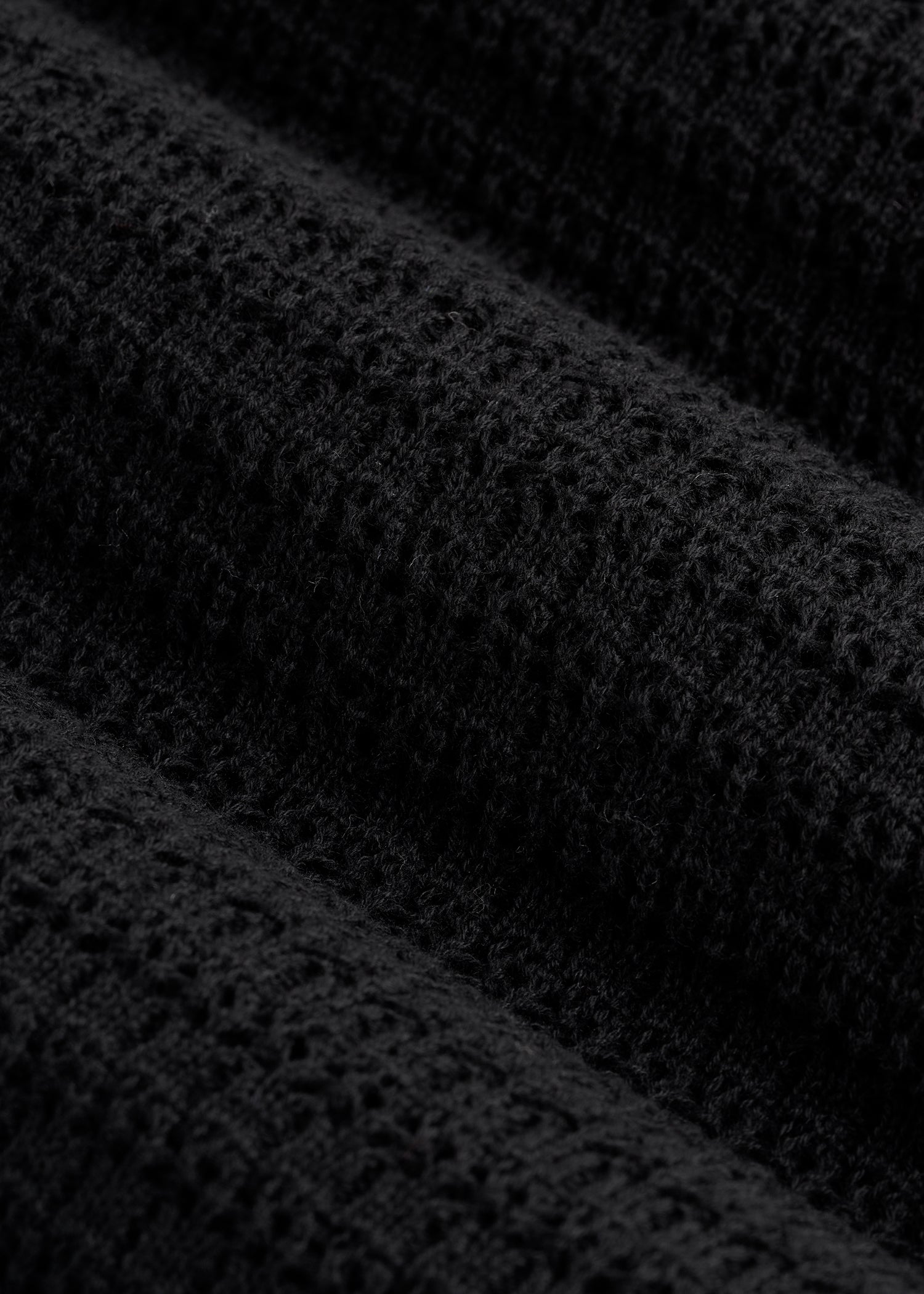 American Tall Men Short Sleeve Crochet Polo Cardigan for Tall Men in Black