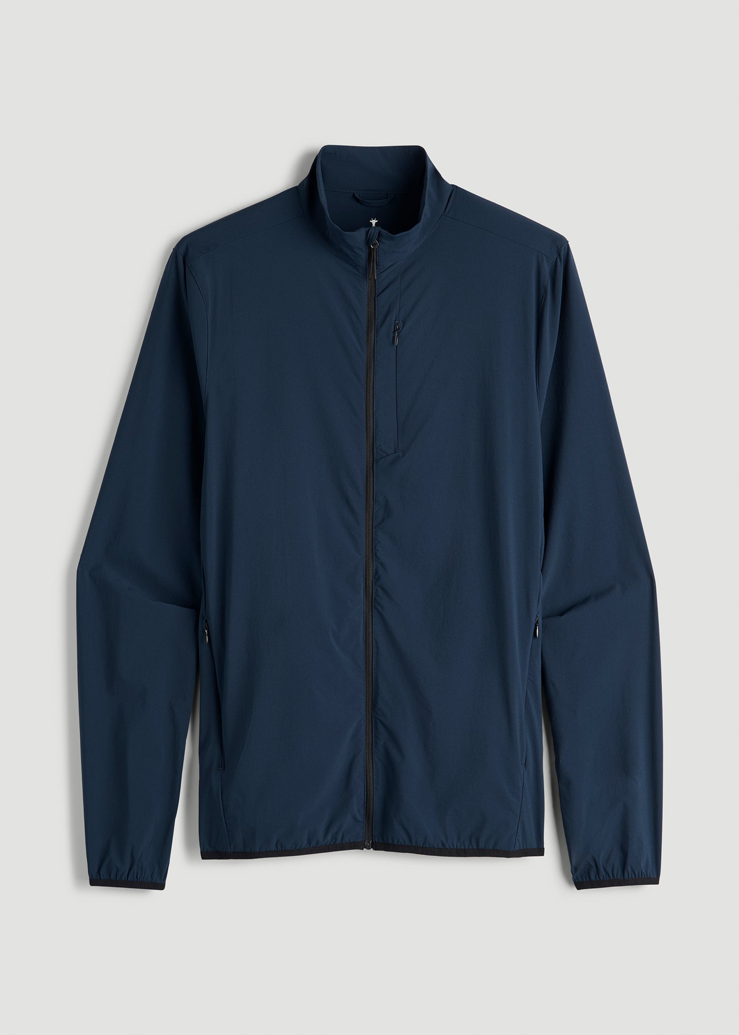 American Tall Men Softshell Jacket for Outdoor Training for Tall Men in Marine Navy