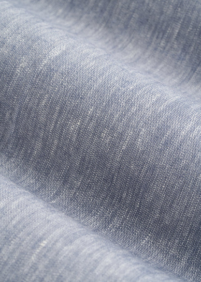 American Tall Men Stretch Linen Dress Pants for Tall Men in Navy Linen