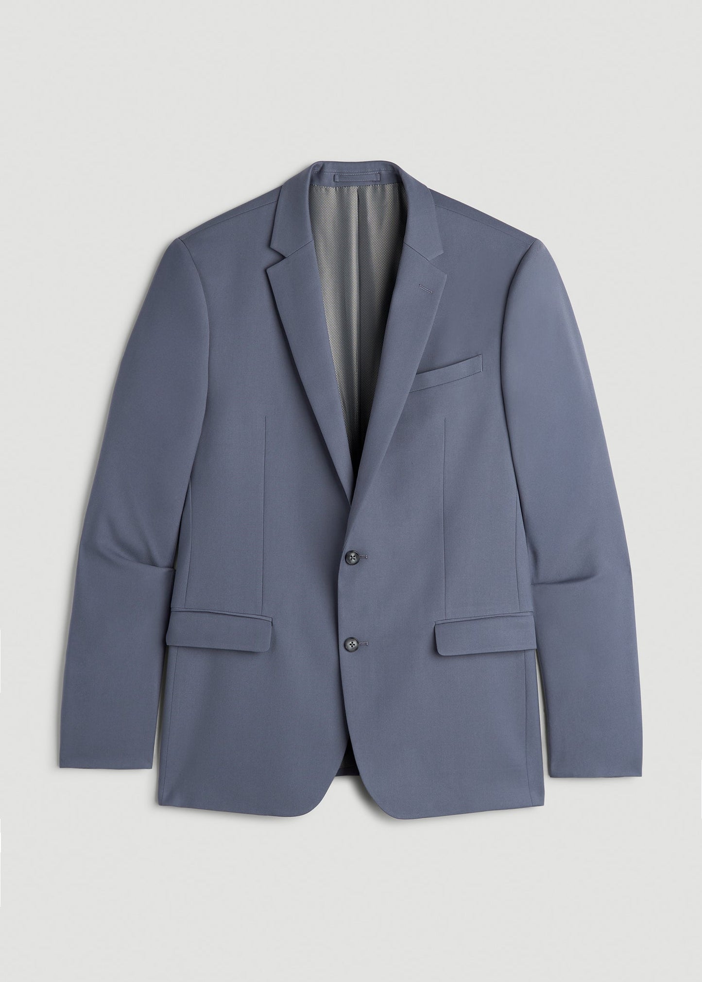 American Tall Men Suit Jacket for Tall Men in Blue Slate