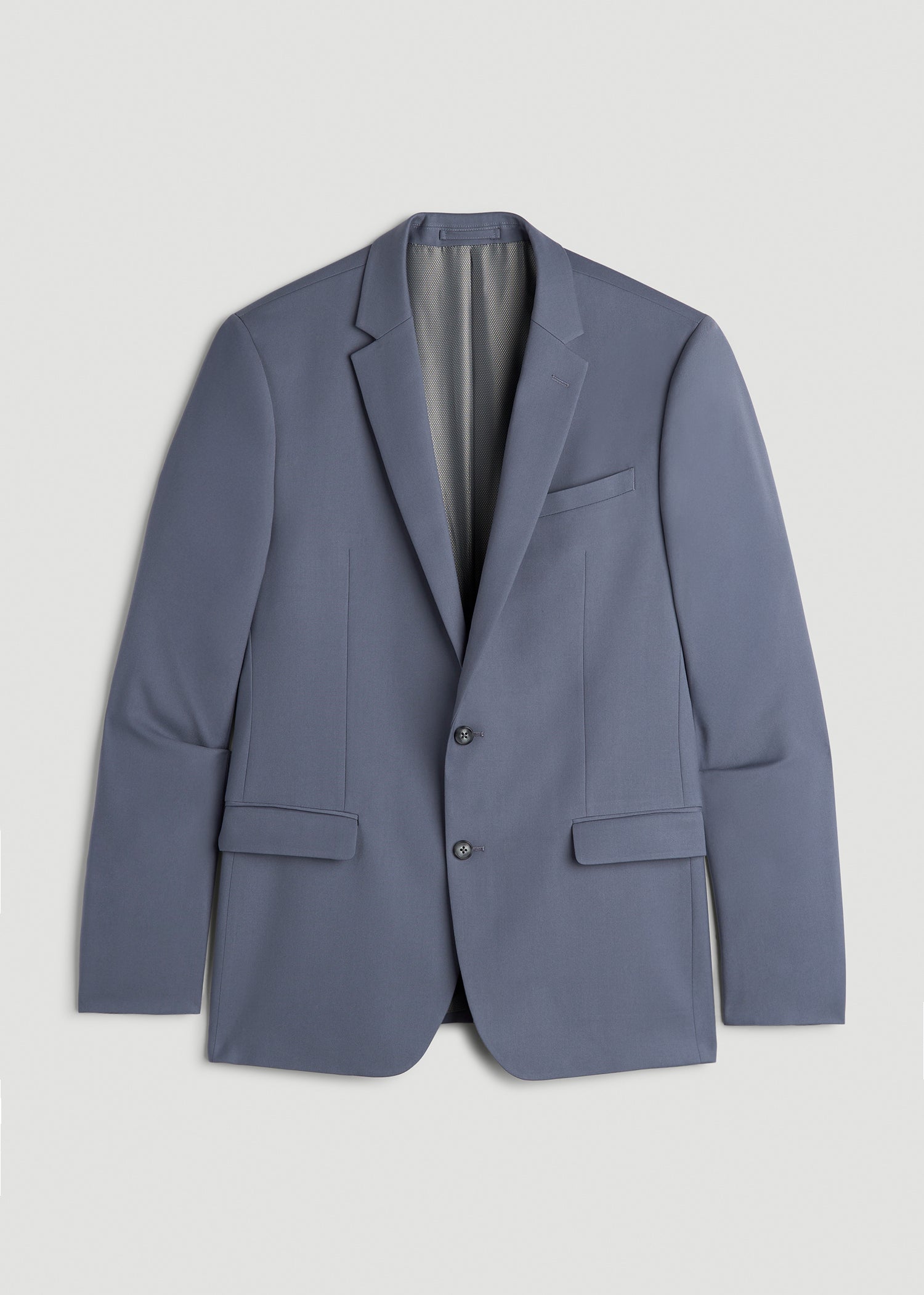 American Tall Men Suit Jacket for Tall Men in Blue Slate