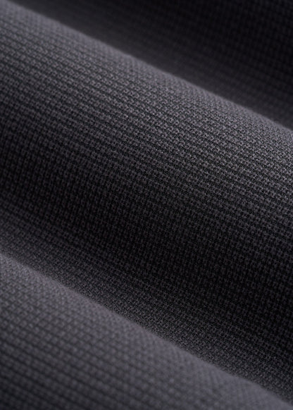 American Tall Men Textured Garment Washed Stretch Cotton Suit Pants for Tall Men in Iron Grey
