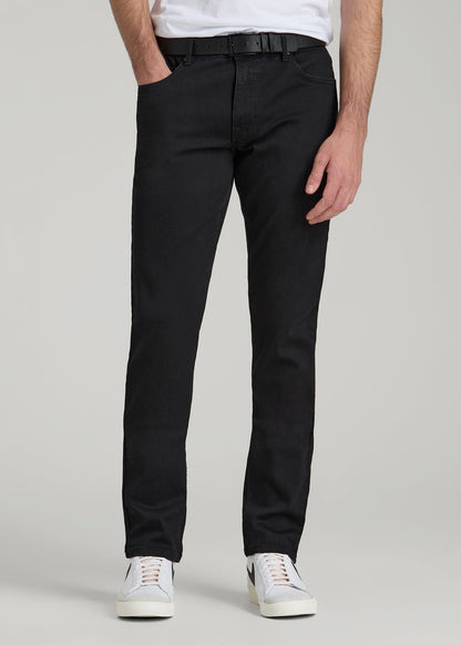American Tall Men A.T. Basics Men's Carman Tapered fit Jeans for Tall Men in Black
