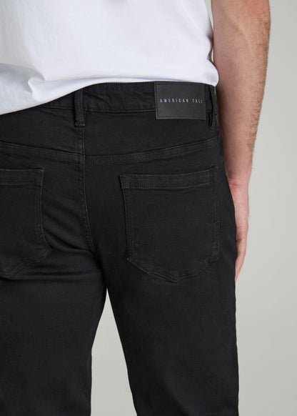 American Tall Men A.T. Basics Men's Carman Tapered fit Jeans for Tall Men in Black