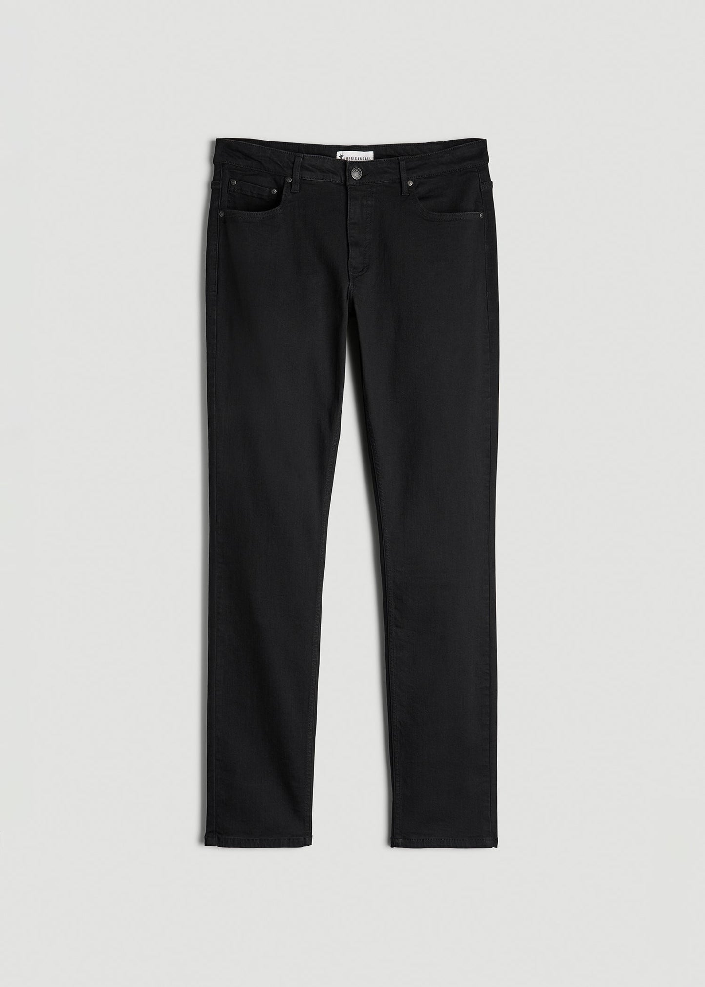 American Tall Men A.T. Basics Men's Carman Tapered fit Jeans for Tall Men in Black