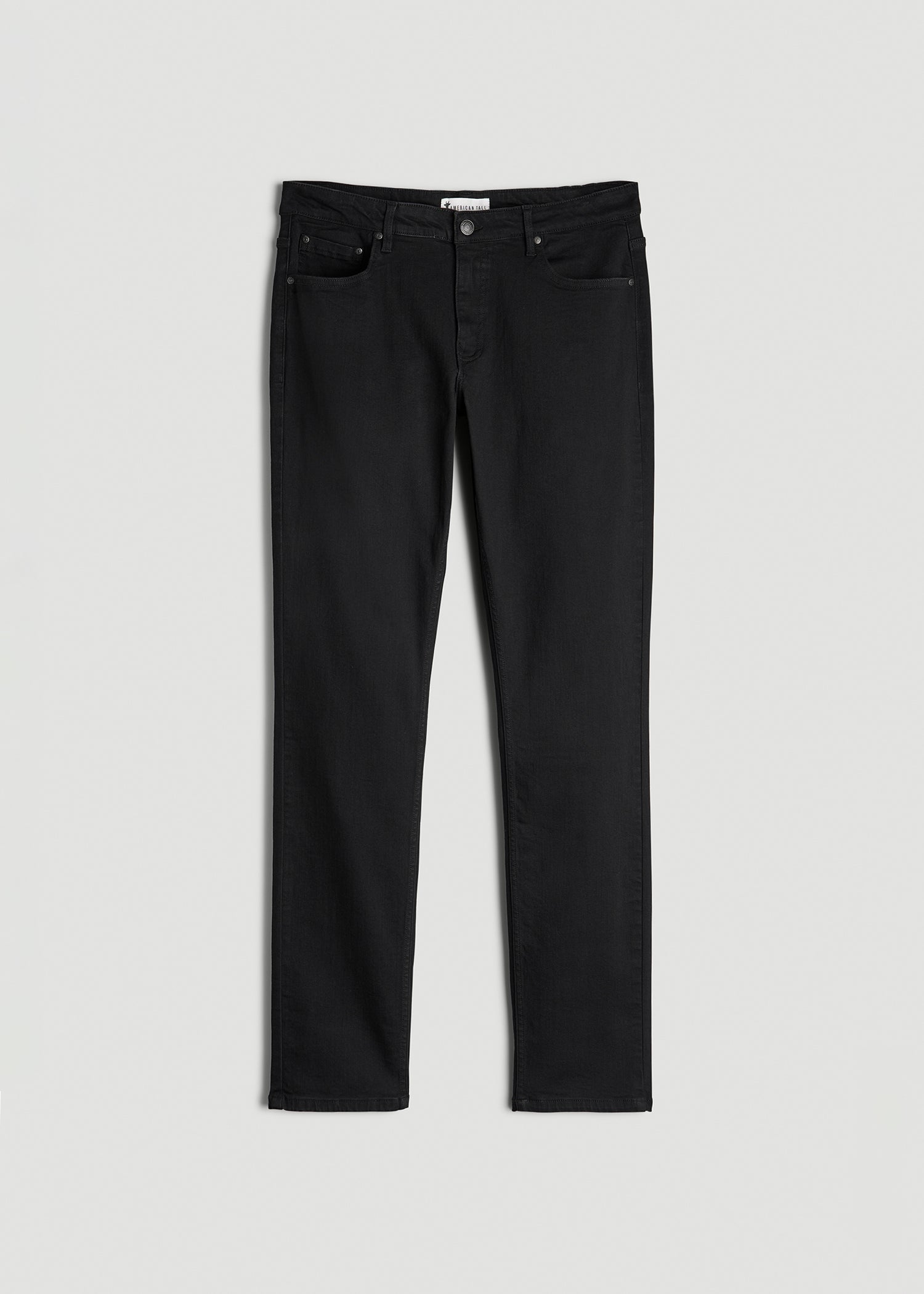 American Tall Men A.T. Basics Men's Carman Tapered fit Jeans for Tall Men in Black