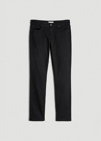 American Tall Men A.T. Basics Men's Carman Tapered fit Jeans for Tall Men in Black