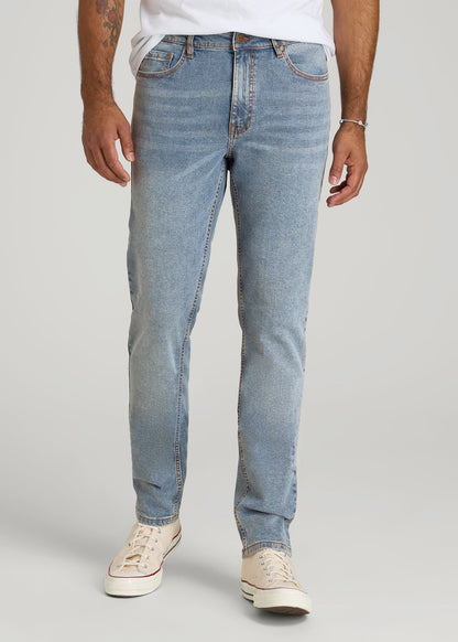 American Tall Men A.T. Basics Men's Dylan Slim Fit Jeans for Tall Men in Tufts Blue