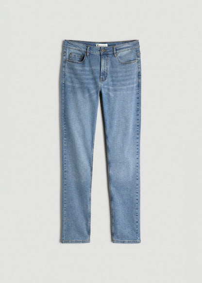 American Tall Men A.T. Basics Men's Dylan Slim Fit Jeans for Tall Men in Tufts Blue