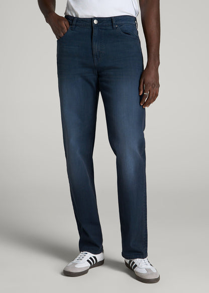 American Tall Men J1 STRAIGHT LEG Jeans for Tall Men in Faded Blue Black