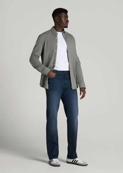 American Tall Men J1 STRAIGHT LEG Jeans for Tall Men in Faded Blue Black