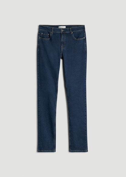 American Tall Men A.T. Basics Men's Dylan Slim Fit Jeans for Tall Men in Charged Blue