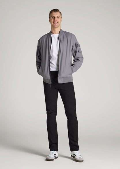 American Tall Men Americana Collection Dylan Slim Fit Jeans For Tall Men in Lark Black