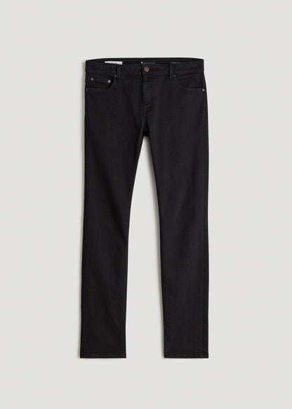 American Tall Men Americana Collection Dylan Slim Fit Jeans For Tall Men in Lark Black