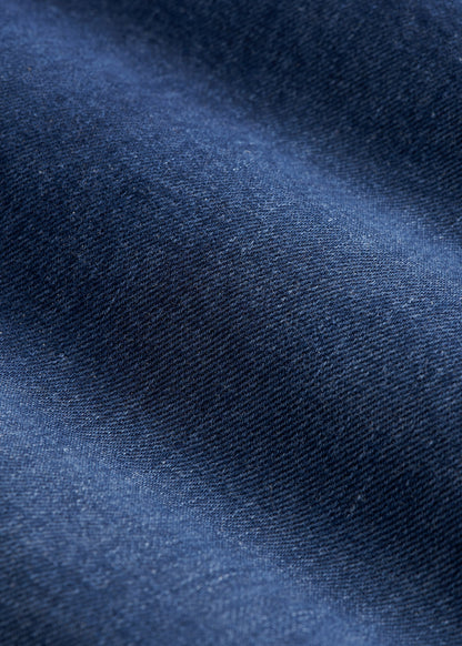 American Tall Men Americana Collection Carman Tapered Fit Jeans For Tall Men in Crown Blue