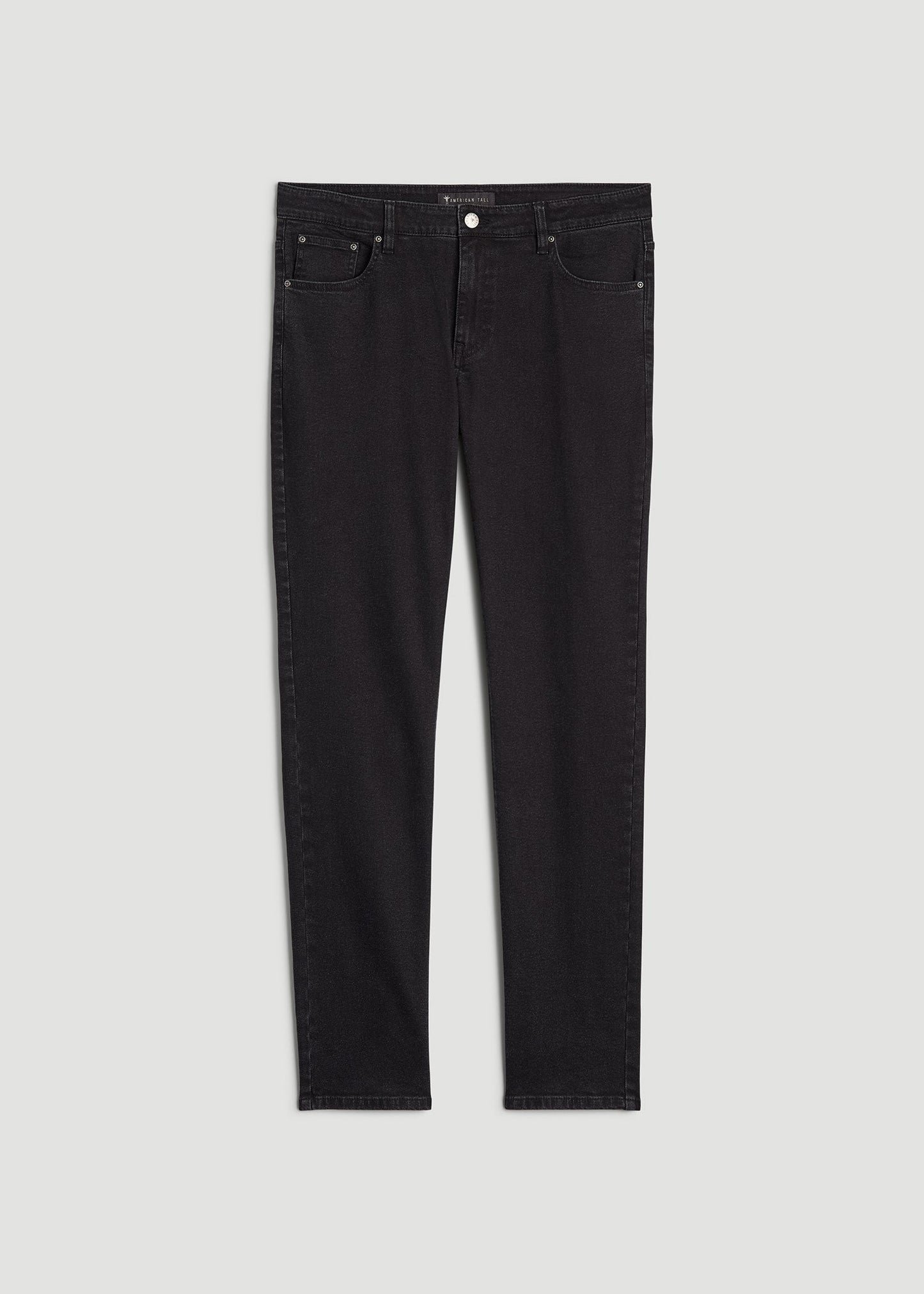 American Tall Men Carman TAPERED Jeans for Tall Men in Onyx Black Wash