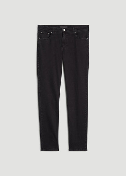 American Tall Men Carman TAPERED Jeans for Tall Men in Onyx Black Wash