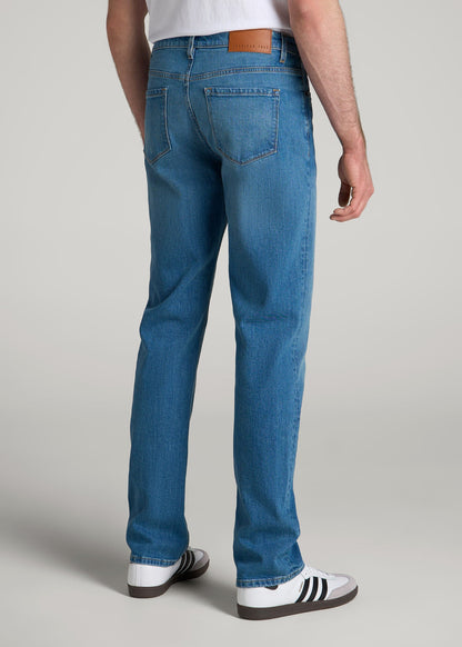 American Tall Men Americana Collection J1 Straight Fit Jeans For Tall Men in Sail Blue