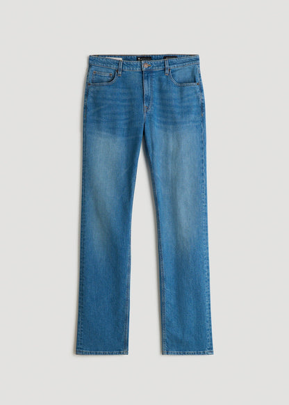 American Tall Men Americana Collection J1 Straight Fit Jeans For Tall Men in Sail Blue