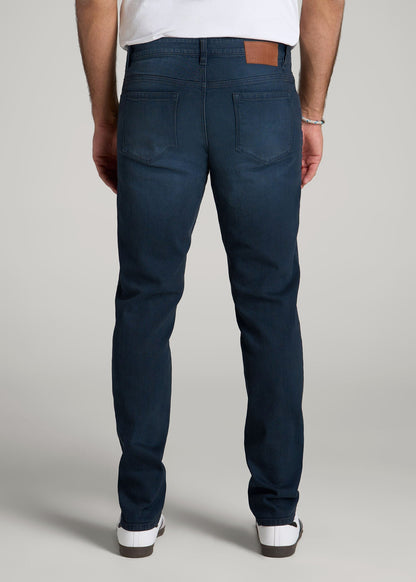 American Tall Men Carman TAPERED Jeans for Tall Men in Faded Blue Black