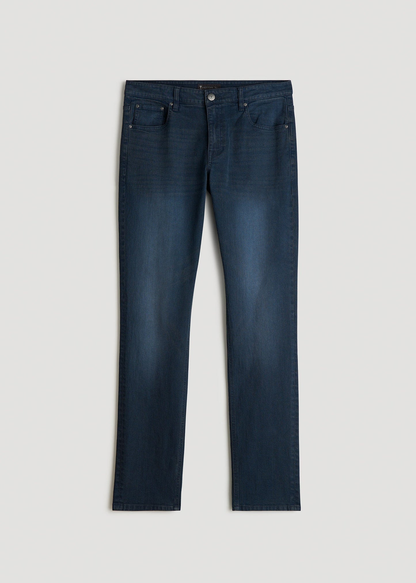 American Tall Men Carman TAPERED Jeans for Tall Men in Faded Blue Black