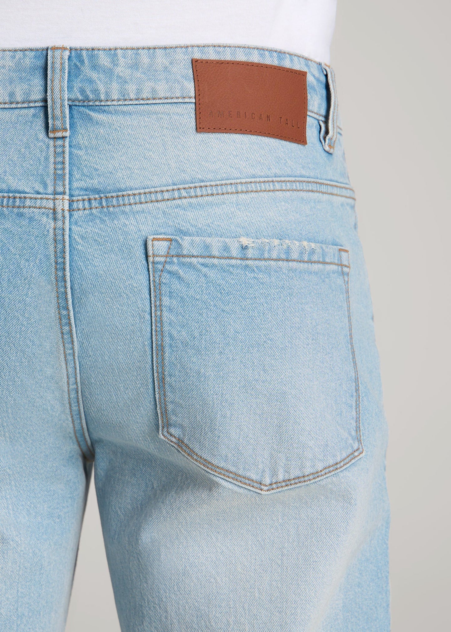 American Tall Men Milo RELAXED TAPERED FIT Jeans for Tall Men in Salt Lake Wash
