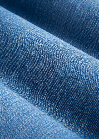 American Tall Men Carman TAPERED Jeans for Tall Men in Classic Mid Blue