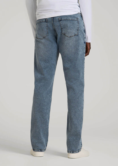 American Tall Men Mason Relaxed Fit Jeans for Tall Men in Vintage Faded Blue
