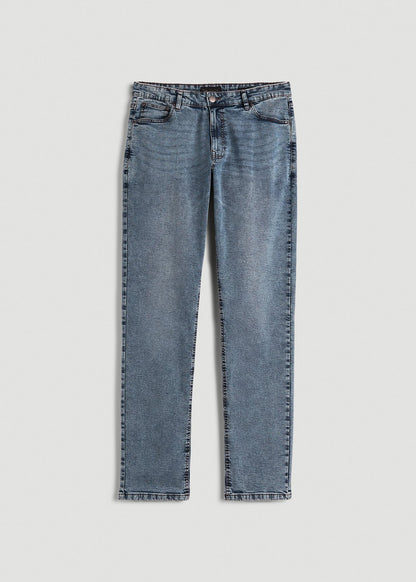 American Tall Men Mason Relaxed Fit Jeans for Tall Men in Vintage Faded Blue