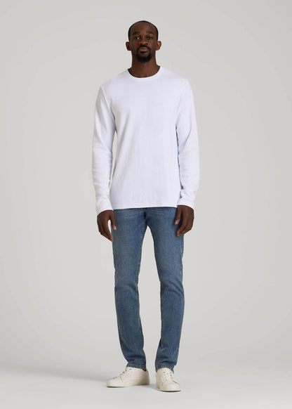 American Tall Men Carman TAPERED Jeans for Tall Men in Vintage Faded Blue