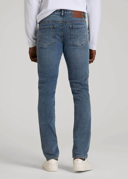 American Tall Men Carman TAPERED Jeans for Tall Men in Vintage Faded Blue