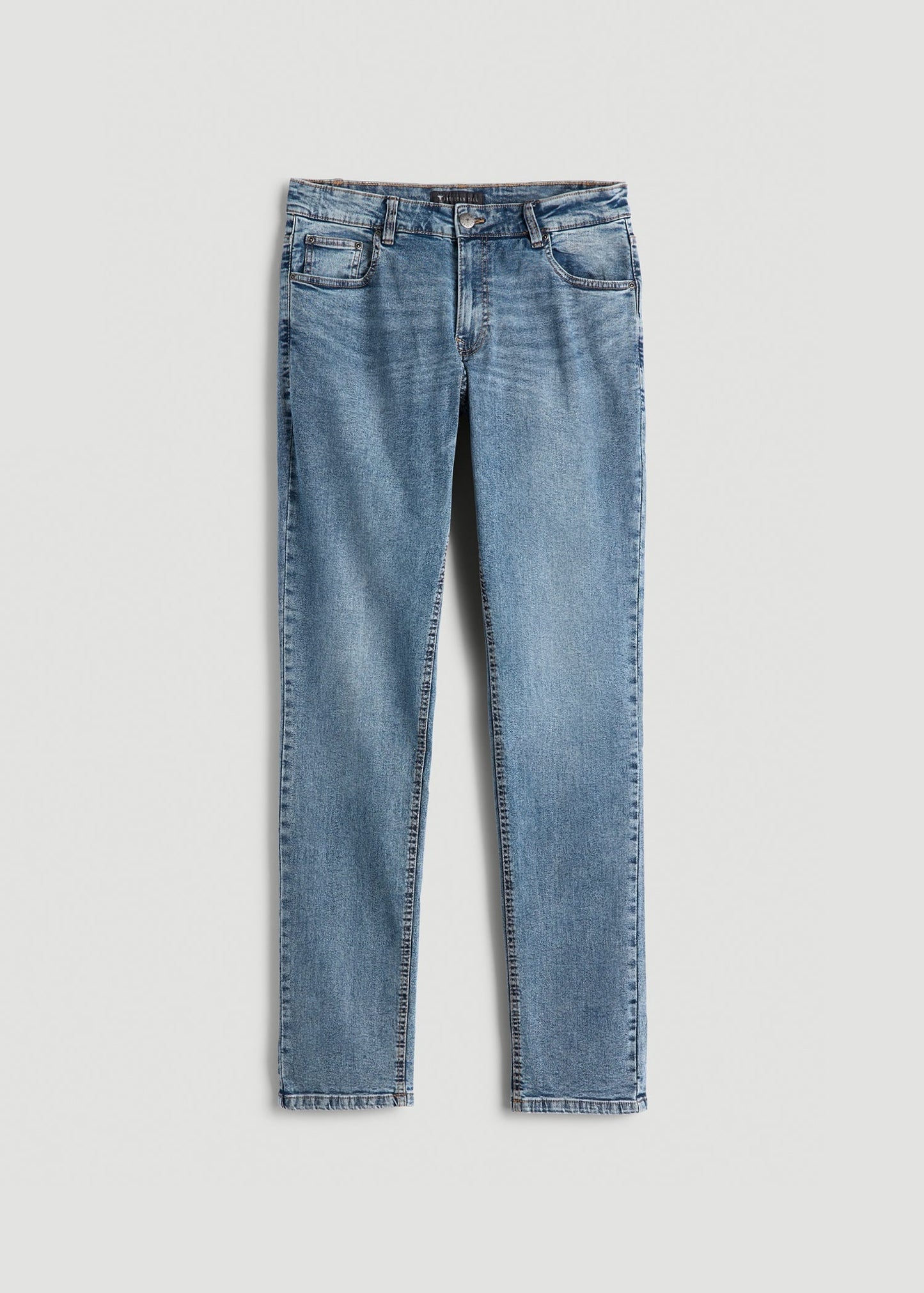 American Tall Men Carman TAPERED Jeans for Tall Men in Vintage Faded Blue