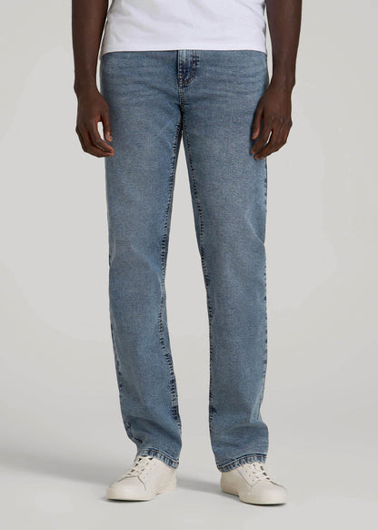 American Tall Men J1 STRAIGHT LEG Jeans for Tall Men in Vintage Faded Blue