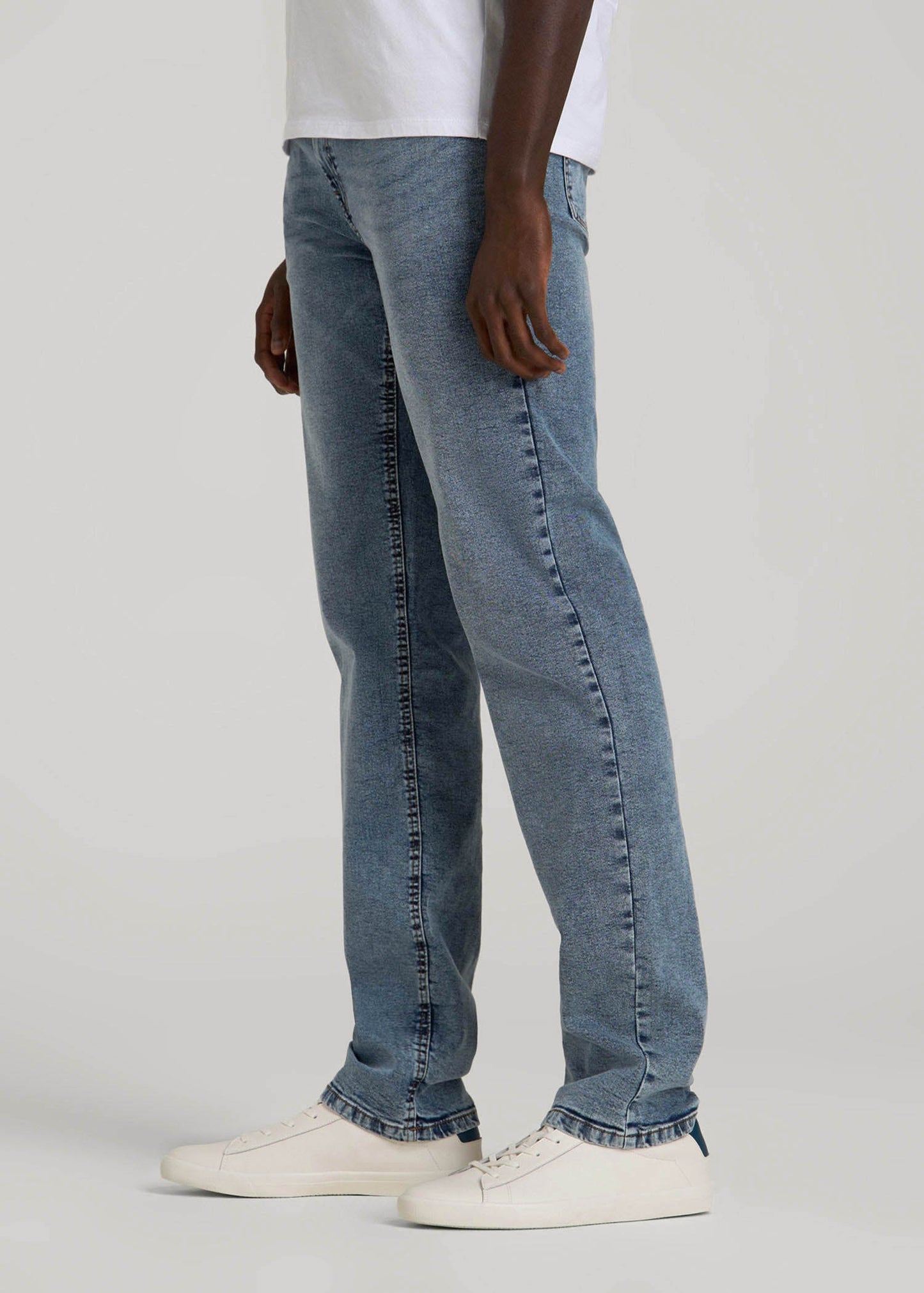American Tall Men J1 STRAIGHT LEG Jeans for Tall Men in Vintage Faded Blue