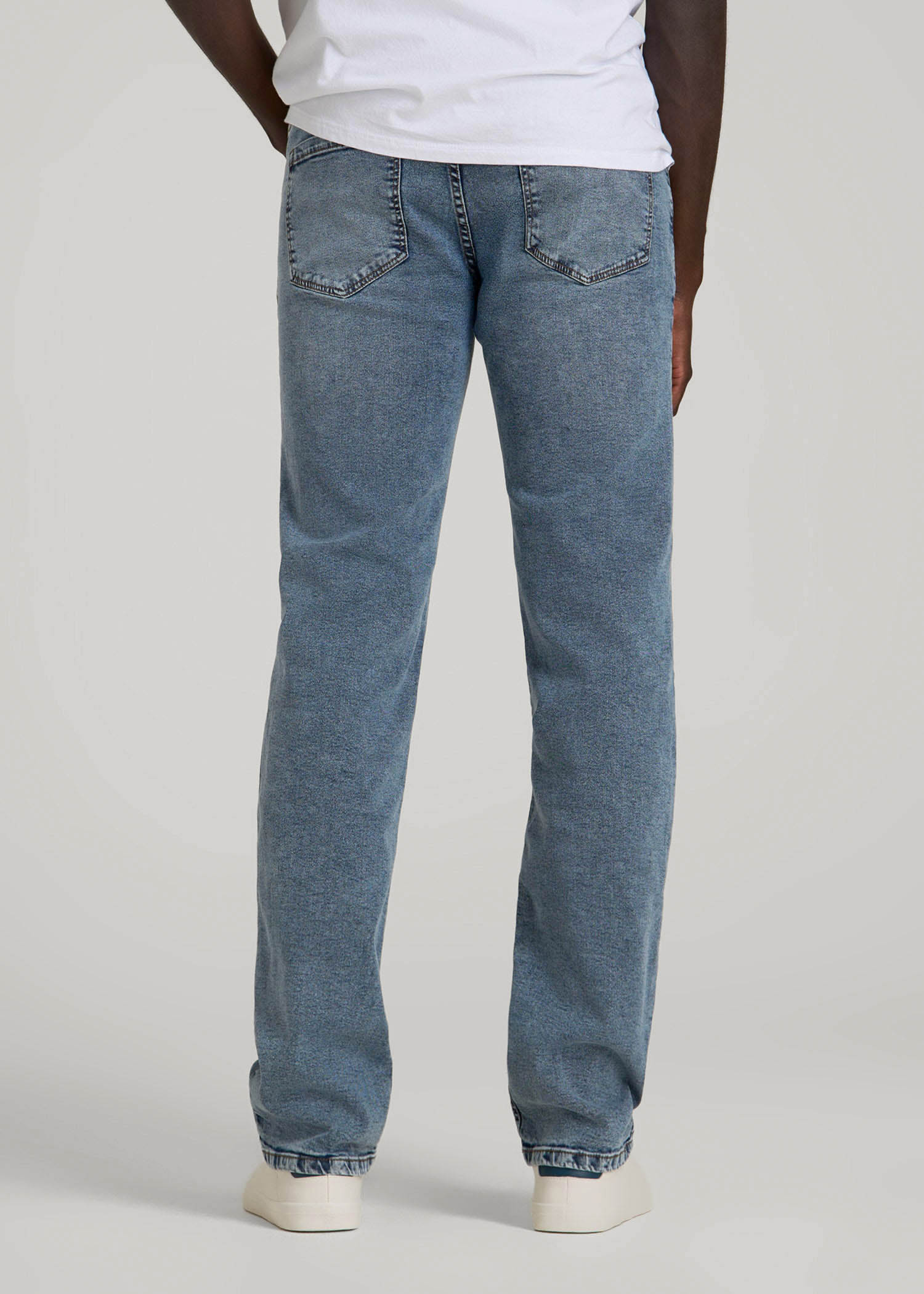 American Tall Men J1 STRAIGHT LEG Jeans for Tall Men in Vintage Faded Blue