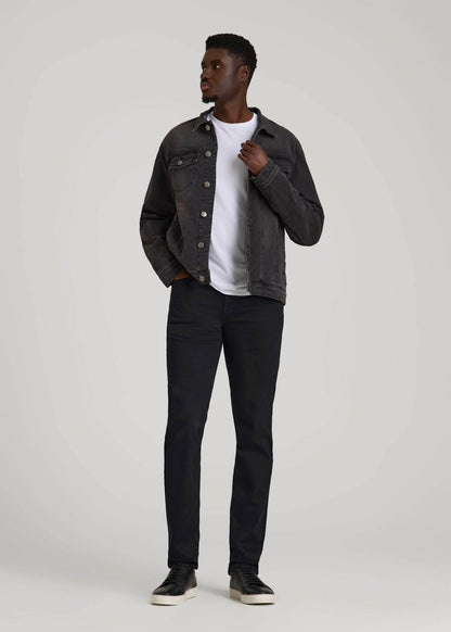 American Tall Men Dylan Slim Fit Jeans for Tall Men in Black
