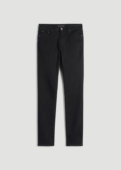 American Tall Men Dylan Slim Fit Jeans for Tall Men in Black