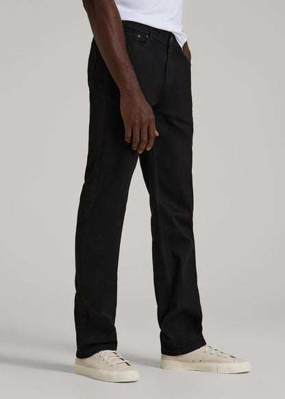 American Tall Men J1 STRAIGHT LEG Jeans for Tall Men in Black