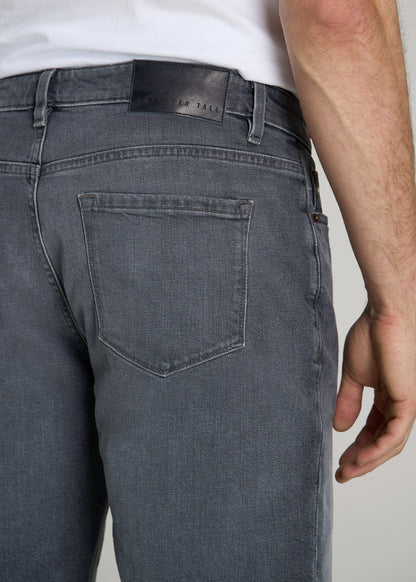 American Tall Men Americana Collection J1 Straight Fit Jeans For Tall Men in Wolf Grey