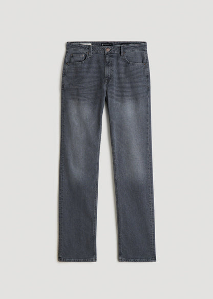 American Tall Men Americana Collection J1 Straight Fit Jeans For Tall Men in Wolf Grey