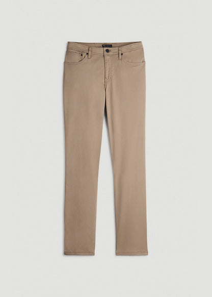 American Tall Men Everyday Comfort 5-Pocket TAPERED-FIT Pant for Tall Men in Dark Sand