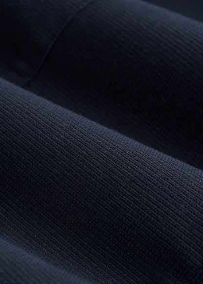 American Tall Men Textured Garment Washed Stretch Cotton Suit Pants for Tall Men in Evening Blue