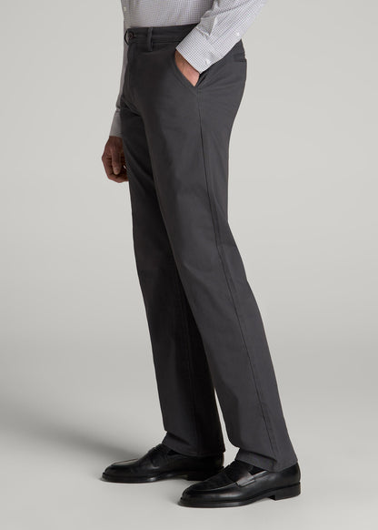American Tall Men Mason RELAXED Chinos for Tall Men in Iron Grey