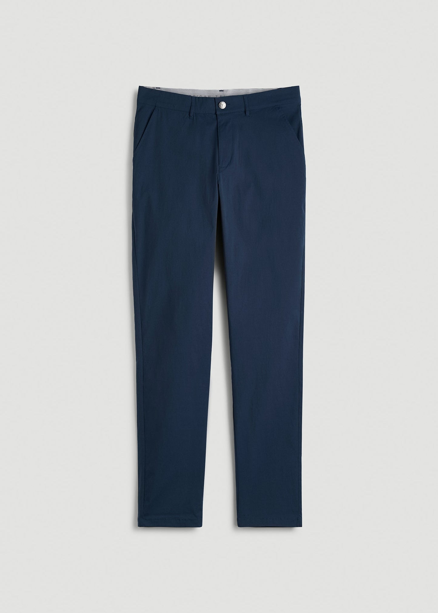 American Tall Men TAPERED FIT Traveler Chino Pants for Tall Men in Marine Navy