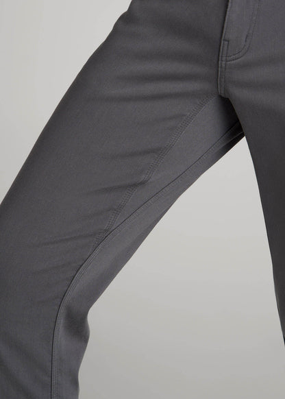 American Tall Men Everyday Comfort 5-Pocket TAPERED-FIT Pant for Tall Men in Iron Grey