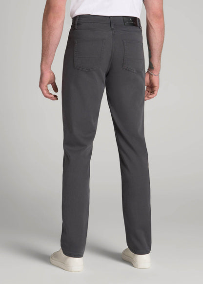 American Tall Men Everyday Comfort 5-Pocket TAPERED-FIT Pant for Tall Men in Iron Grey